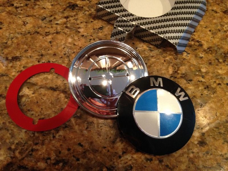 Wagon rear emblem fell off Less expensive fix